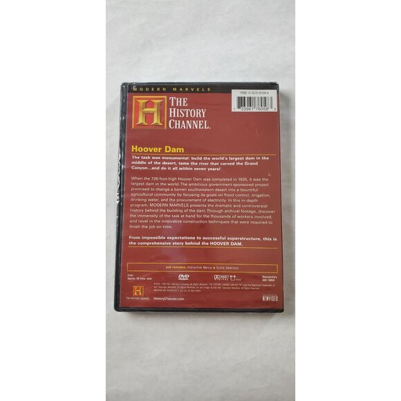 Hoover Dam DVD 2005 - The History Channel Modern Marvels - NEW - Picture 2 of 3